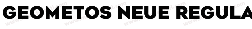 Geometos Neue Regula字体转换